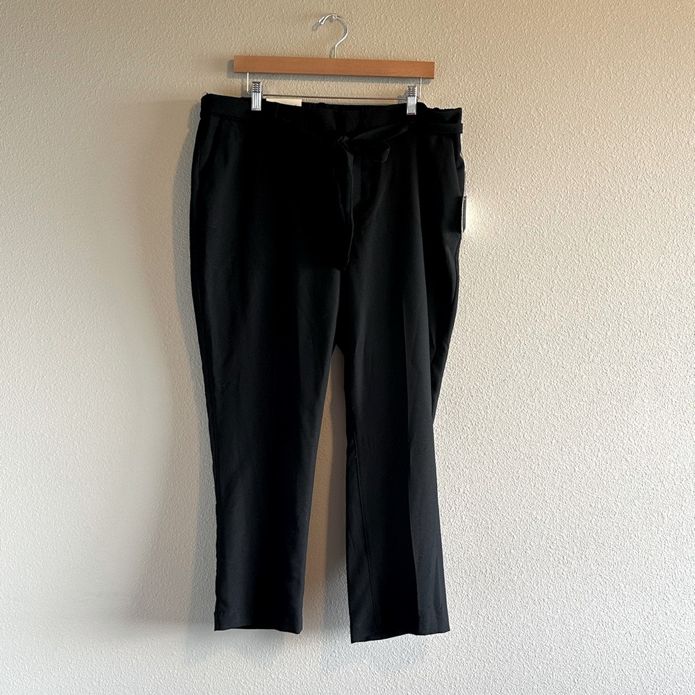 NWT A New Day Black Slim Ankle Pants - Sz XL